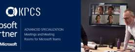 KPCS acquires new advanced specialization Meetings and Meeting Rooms for Microsoft