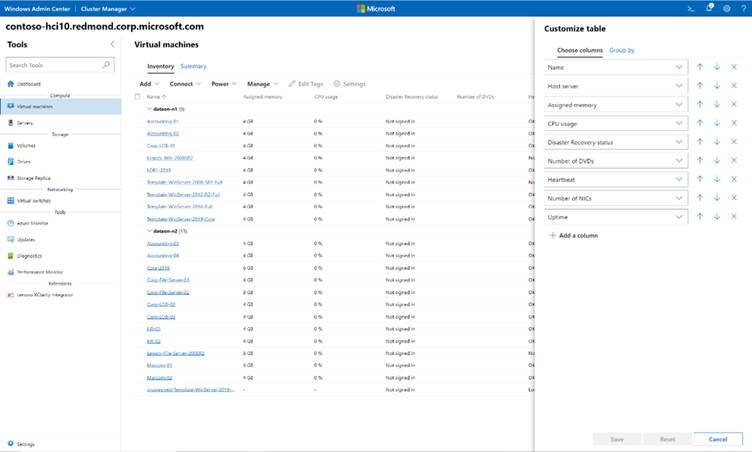 thumbnail image 8 of blog post titled                                              Windows Admin Center version 2103 is now generally available!                                             