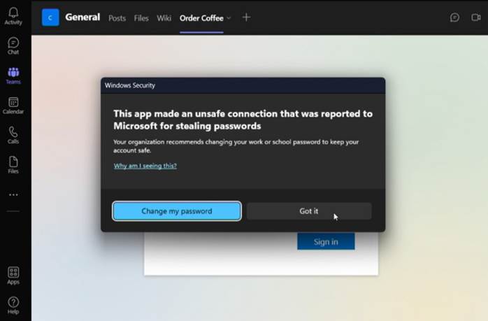 Microsoft Defender SmartScreen chrání ve Windows 11 před phishing útoky.
